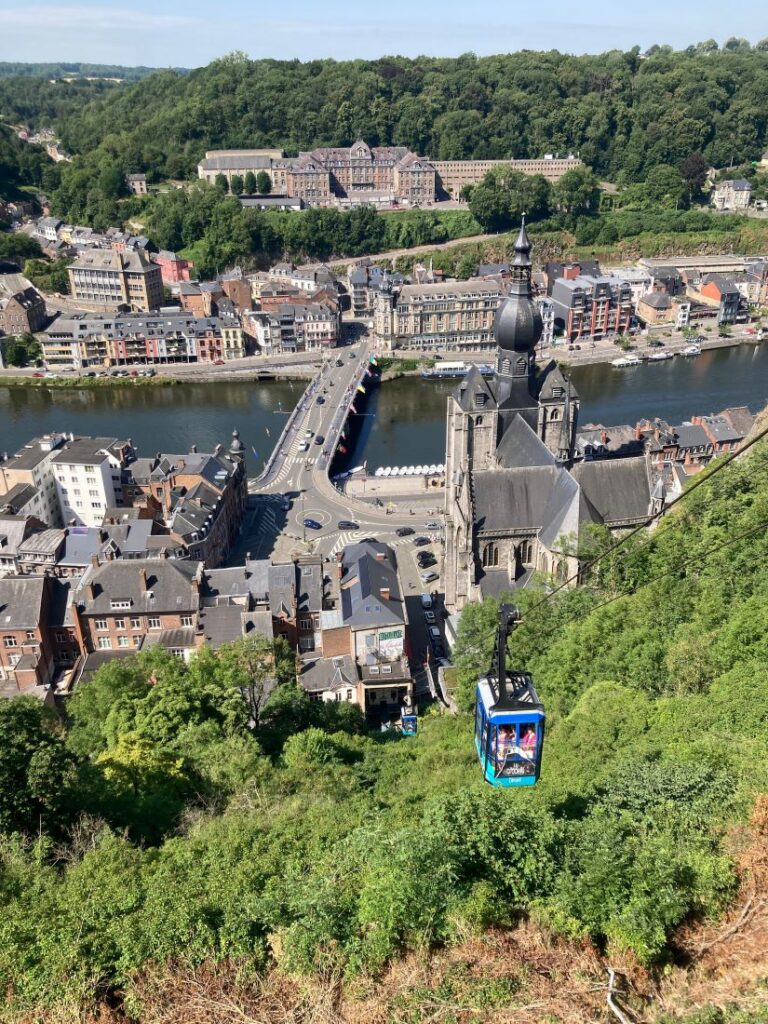 Dinant Belgium view citadel