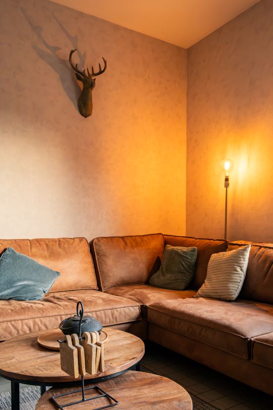 The living room of the Oud Douanehuis, our top recommendation to stay in the Semois valley