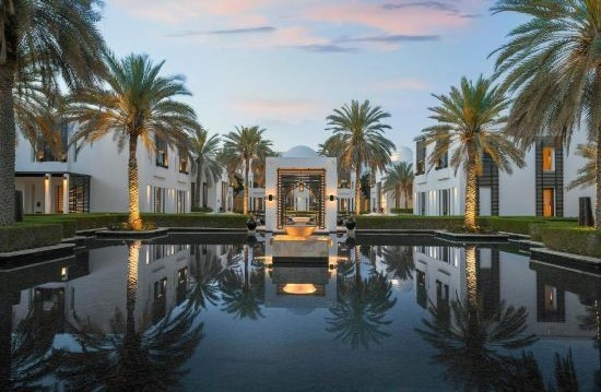 The Chedi Muscat Oman where to stay booking pool