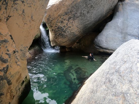 waterfall wadi damm oman