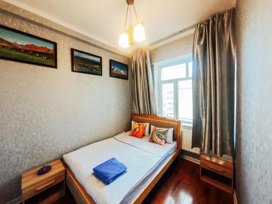 Top tour and guesthouse Mongolia double bedroom