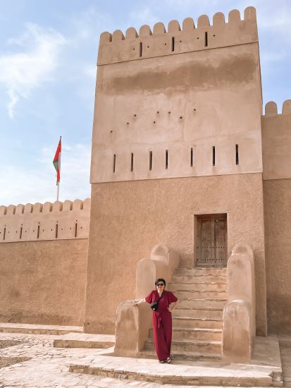 Al Ayjah castle mieke Sur Oman