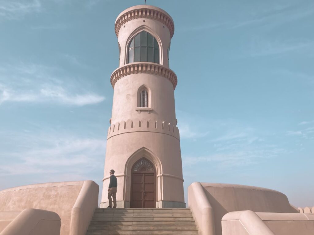 Sur in Oman light tower