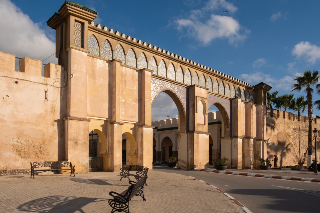 Featured image travel guide of Meknès gate Moulay Ismaïl gate mausoleum