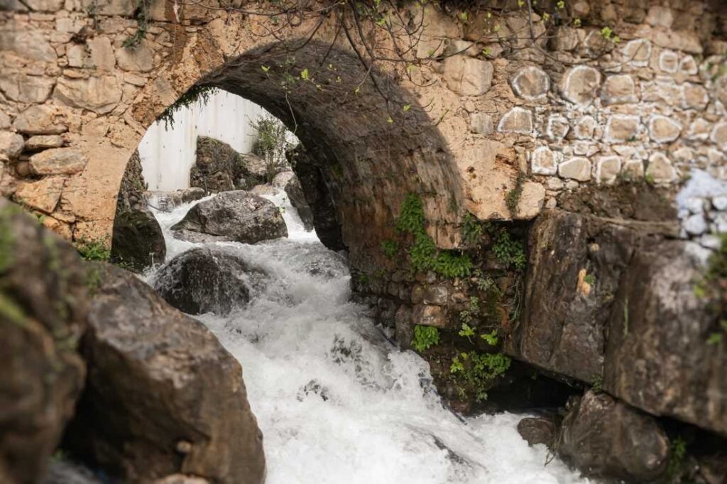 waterfall ras el ma chefchaouen morocco