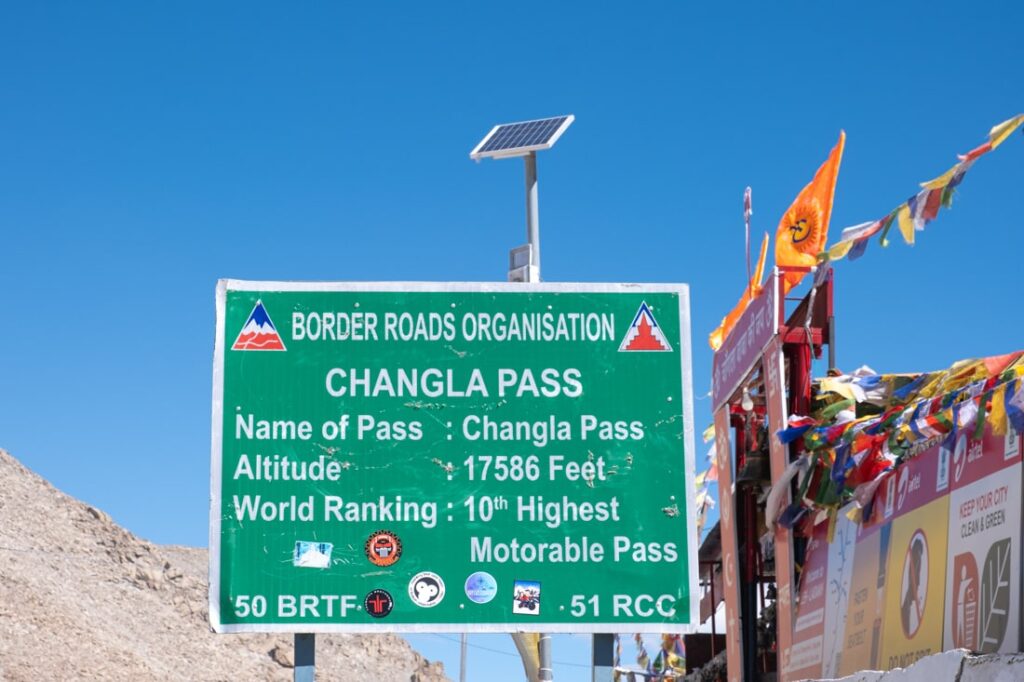 Top Chang La Pass Ladakh India