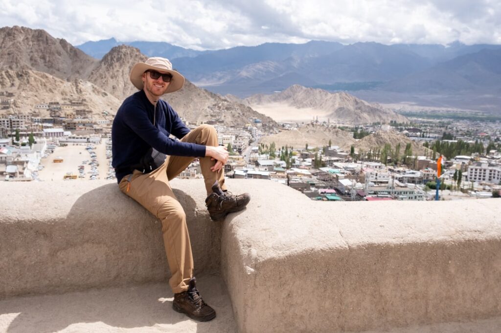 Lep Palace in Ladakh view from rooftop