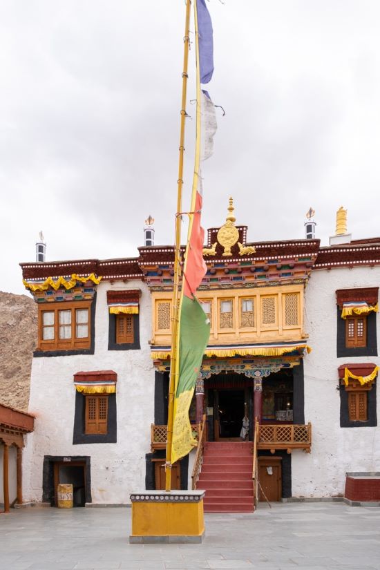 Likir monastery Ladakh main entrance