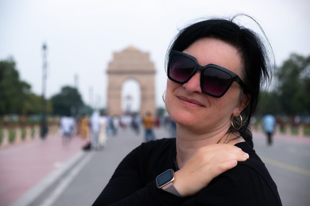 mieke india gate delhi india